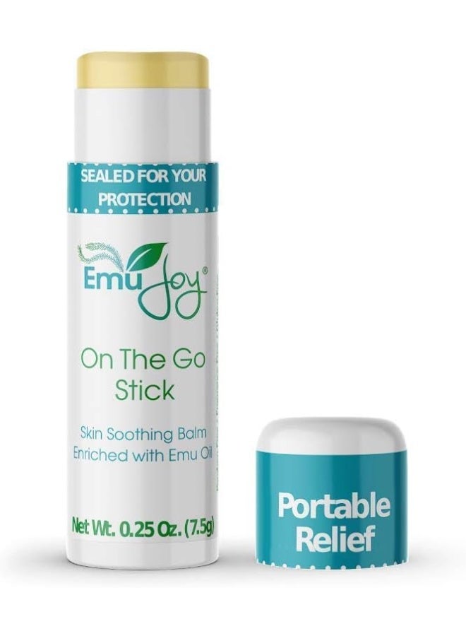 Emu Joy Mosquito Bite Relief - Bug Bite Itch Relief for Kids Baby & Adults - Anti Itch Treatment for Insect Bites Bee Stings Bed Bug Bites - All Natural On The Go Stick - Image 1